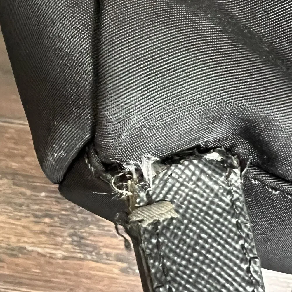 Kate Spade‎ Large Nylon Backpack Work Bag Black - Straps Need Reinforcement